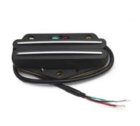 Ujjdwiurgh 6 Micros de Guitare Micros à Double Rail Chauds Mini Micros de Pont pour Guitare Télé