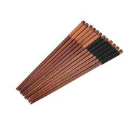 Ujjdwiurgh 6 Paires de en Bois, Japonaises CoréEnnes Chinoises RéUtilisables, Lavables au Lave-Vaisselle, AntidéRapantes