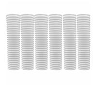 Ujjdwiurgh 6 PCS Tree Trunk Protector Est un Enrouleur en Plastique Blanc Conçu pour Protéger les Jeunes et les Plantes des Cerfs, des Lapins, des Rongeurs et des Tondeuses.