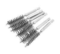 Ujjdwiurgh 6 PièCes Brosses MéTalliques pour Perceuse, Petite Brosse MéTallique en Acier Inoxydable de DifféRentes Tailles, pour le Nettoyage, Ensemble de Brosses MéTalliques de Nettoyage