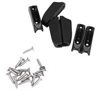 Ujjdwiurgh 6 PièCes Canoë Kayak Cordon Verrouillage Gouvernail Contrôle Nylon Auto-Verrouillage Corde Cordon Tendeur Coureur Ancre Confiture Taquet Bateau Accessoires