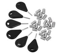 Ujjdwiurgh 6 Pièces Clé D'Aileron de Surf Clé D'Aileron de Surf avec 24 Pièces Vis D'Aileron Remplacement de Clé D'Aileron de Planche de Surf Hexagonale Universelle