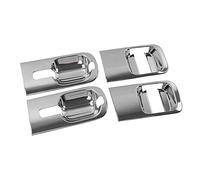 Ujjdwiurgh 6 PièCes/Ensemble Voiture ABS Chrome PoignéE de Porte Couverture pour Grand Starex H1 I800 2018-2020 Accessoires de Voiture