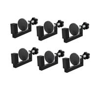 Ujjdwiurgh 6 Pièces Pinces pour Meubles de Patio Extérieur, Pinces de Meubles de Canapé Sectionnelles Réglables, Attaches de Meubles en Osier pour Patio