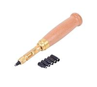 Ujjdwiurgh 6 Pointe de Tailles 1.5mm, 2mm, 2.5mm, 3mm, 3.5mm, 4mm Poincon de Trou Poinconneuse