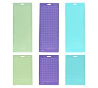 Ujjdwiurgh 6 Tapis de Découpe pour Traceur de Découpe Super Grip 6,5 X 4,5 Pouces et 12 X 4,5 Pouces Tapis de Découpe Tapis de Bricolage