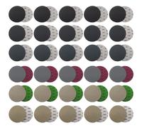 Ujjdwiurgh 60 Disques de Ponçage à Sec et Humide de 6 Pouces, Disques de Ponçage à Crochet et Boucle de 6 Pouces, Grains 800/1000/1500/2000/3000/5000 en Carbure de Silicium