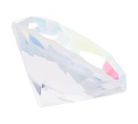 Ujjdwiurgh 60 mm Cristal Diamant Presse-Papier Décoratif Arc-en-Ciel Fabricant Verre Diamants Salle de Mariage Ornements de Bureau Facile à Installer Facile à Utiliser B
