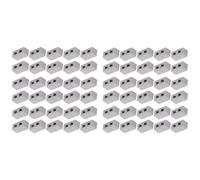 Ujjdwiurgh 60 Paquets de Parpaings 1/12 éChelle Mini Briques BéTon Miniature Briques Minuscules AméNagement Paysager Maison de PoupéE Accessoires