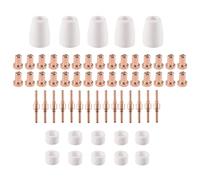 Ujjdwiurgh 60 PièCes de Consommables de DéCoupe Plasma pour Cut40 50 Lampe de Poche avec DéCoupeur Plasma PT31 LG40