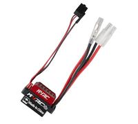 Ujjdwiurgh 60A ESC RC Car ESC Contrôleur de Vitesse Électrique Brossé 6V/2A Bec Remplacement pour Voiture 1/10 RC, pour -Plug
