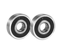 Ujjdwiurgh 6200RS Roulement à Billes à Gorge Profonde Blindé à une RangéE 10 Mm X 30 Mm X 9 Mm 2 PièCes