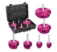 Ujjdwiurgh 6PCS Alésoir de Tuyau en PVC, Alésoir de Nettoyage de Tuyau en PVC pour Plan de Réparation de Tuyau Installation Facile Facile à Utiliser