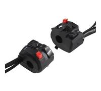 Ujjdwiurgh 7/8 Pouces 22Mm ATV Interrupteurs de Commande de Guidon de Moto Gauche Droite pour Bouton de Clignotant Antibrouillard