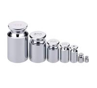 Ujjdwiurgh 7 Pièces Poids D'Étalonnage, Ensemble en Acier au 1 G-100 G pour Balance Numérique et