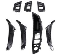 Ujjdwiurgh 7 PièCes SéRies Conduite à Droite RHD pour SéRie 5 F10 F11 PoignéE de Porte IntéRieure de Voiture Panneau IntéRieur Tirer Garniture Accoudoir
