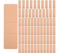 Ujjdwiurgh 70 Pièces Porte-Marque-Page Marque-Pages en Résine Bricolage Cartes D'Affichage Vierges pour Emballage Cadeau Marque-Page