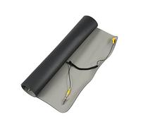 Ujjdwiurgh 700X500X2.0MM Tapis Antistatique + de Terre + Poignet Antistatique pour Tapis Antistatique de RéParation D'Ordinateur de TéLéPhone Portable