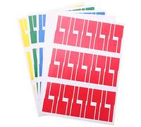 Ujjdwiurgh 750 PièCes Câble éTiquette Autocollant éTanche RéSeau Câble éLectrique éTiquettes Cordon éTiquette Marqueur Impression Autocollants Organisateur