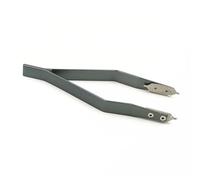 Ujjdwiurgh 7825 Pince à Ressort de Montre de Type V pour la Réparation de Montres Pince à Retirer les Oreilles de Ressort de Type Y pour Retirer le Adhésif