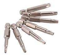 Ujjdwiurgh 7Pcs Set Star Bit Tournevis Forets Tournevis Magnétique 1/4 pouces Hex Shank Outils À Main Cinq-Pointed Alésage Trou Trou