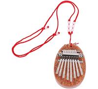 Ujjdwiurgh 8 CléS Mini Kalimba Exquis Doigt Pouce Piano Marimba Musical Accessoire Pendentif Cadeau