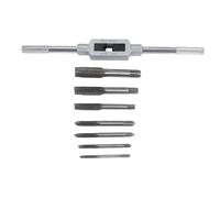 Ujjdwiurgh 8 en 1 Ensemble d'outil de taraud de tarauds a bouchon filete de vis a main Machine metrique a filetage