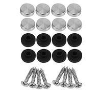 Ujjdwiurgh 8 Pcs 14 Mm de DiamèTre en Acier Inoxydable DéCoratif Miroir À Vis Clous