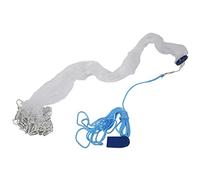 Ujjdwiurgh 8 Pi 2,4 M Filet De Pêche Appât Facile Jetés À La Main Coulé 3/4 Pouce en Nylon Forte + Bac