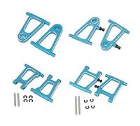 Ujjdwiurgh 8 PièCes Bras de Suspension et en MéTal Ensemble de Bras Oscillant pour TT-01 TT01 TT-01E TT01E 1/10 RC PièCes de Mise à Niveau de Voiture