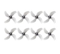 Ujjdwiurgh 8 Pièces D51 2020 Hélice 4 Pales 2x2x4 2 Pouces 1,5 mm PC Hélice pour RC FPV Racing Freestyle OddityRC Tinywhoop Drone D