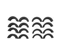 Ujjdwiurgh 8 PièCes Joint de Guidon de VéLo en Silicone 31.8 à 25.4/22.2 Joint de Guidon, Adaptateur de Joint de Guidon PièCes de VéLo