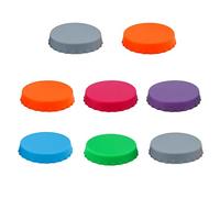 Ujjdwiurgh 8 Pièces Réutilisables Canette de Boisson Couvre Les Protecteurs de Couvercle de Soude Couvercle D'Étanchéité Anti-Fuite