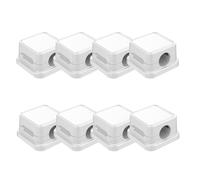 Ujjdwiurgh 8 Supports de Rangement de Cordon Magnétique, Bureau Adhésif Puissant, Ouverture Facile, Organisez Les Cordons de Chargement du Téléphone