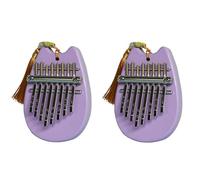 Ujjdwiurgh 8 Tons Sapele Goutte D'Eau Moyen Kalimba Portable Cinq Doigts Piano Adapté Aux Débutants Doigt Piano Instrument B