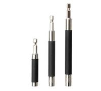 Ujjdwiurgh 80/120/140MM Porte-Embouts Magnétique à Dégagement pour Tournevis avec Tige Hexagonale 1/4, Extension de Barre pour Embouts de Vis, Perceuse Électrique, Travail Soigné