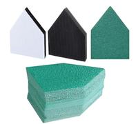 Ujjdwiurgh 80 Pièces de Papier Abrasif de Détail et 2 Tampons pour Ponceuse à Carburant - Papier Abrasif en Tissu Auto-Agrippant Très Résistant, Grain 60/120/180/240