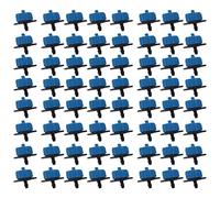 Ujjdwiurgh 80 PièCes SéRies éMetteurs Goutte à Goutte à Compensation de Pression Goutteurs D'Irrigation RéGlables 2 GPH Mini Connecteurs D'Irrigation Goutte à Goutte pour Pelouse