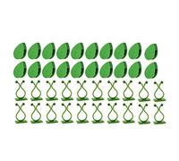 Ujjdwiurgh 80 PièCes SéRies Plante Escalade Fixation Murale Clips Plante Fixateur Vignes Jardin Vert Feuille Plante Mur Clips Vignes Support pour DéCoration Murale