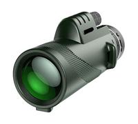 Ujjdwiurgh 80 x 100 zoom portable pliable à distance mini télescope puissant adapté pour la chasse, le sport, le camping en plein air et les voyages