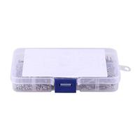 Ujjdwiurgh 800 Pcs/Ensemble Attache Assortie Vis Autotaraudeuses À Tête Cylindrique À Empreinte Cruciforme En Acier Au M2 M2X4/5/6/8/10/12/16Mm/20Mm