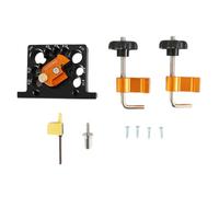 Ujjdwiurgh 8mm-20mm 9 Trous Réglable Goujon Fabricant Gabarit ou Lames en Carbure Perceuse Électrique Fraisage Goujon Tige Ronde Outil Auxiliaire