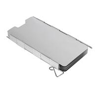 Ujjdwiurgh 9 Assiettes Pliables Camping en Plein Air Cuisson CuisinièRe à Gaz ÉCrans de Pare-Vent Pare-Vent Pare-Brise