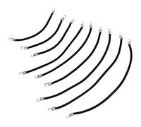 Ujjdwiurgh 9 PièCes SéRies ÉLastique la Galerie de Toit Les Cordes de Bagages en Corde pour 1/10 la Voiture sur TéLéCommandéE pour TRX4 D90 SCX10 90046