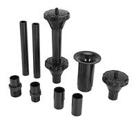 Ujjdwiurgh 9 PièCes SéRies Petite Kit de Buse D'Eau TêTes de Buse pour Bassin Pompe Submersible Piscine