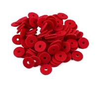 Ujjdwiurgh 90 Pièces de Rondelles de Piano en Feutre de Piano, Tampons de Rail D'Équilibre en Feutre, Rondelles de Poinçonnage, Pièces de Réparation, Accessoires de Réglage de Piano