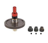 Ujjdwiurgh 91T Spur Gear Slipper Embrayage 21T 19T 17T Gear Set pour 1/10 Senton Big Rock Vorteks PièCes, Rouge