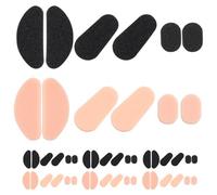 Ujjdwiurgh 96 Paires de Plaquettes de Nez pour Lunettes, Mousse Souple, Éponge Auto-Adhésive, Tampons Antidérapants, Accessoires pour Lunettes de Soleil, Lunettes, Lunettes pour Enfants (1,5 Mm)