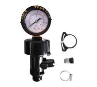 Ujjdwiurgh 98209800 Soupape de Surpression Manuelle à Haut Débit/Ensemble de Soupape Manuelle de Surpression d'air avec Manomètre pour Filtre de Piscine et de Spa