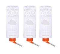 Ujjdwiurgh à Eau Automatique pour Petits Animaux de 1 000 ML, Bouteille d'eau Suspendue, Adaptée Aux Mangeoires pour Cochons D', Orange